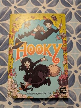 Hooky Graphic Novel for Kids - Blue Cover